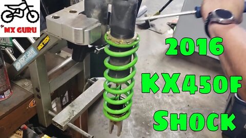 I finally got a legit shock spring! | Swapping out the spring on a 2016 Kawasaki KX450f