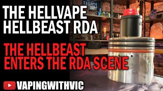 HellVape Hellbeast RDA - Very interesting post design