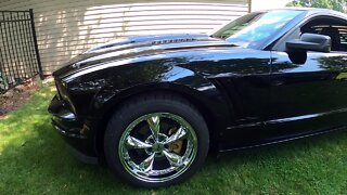 2008 Ford mustang Window Tint 25%