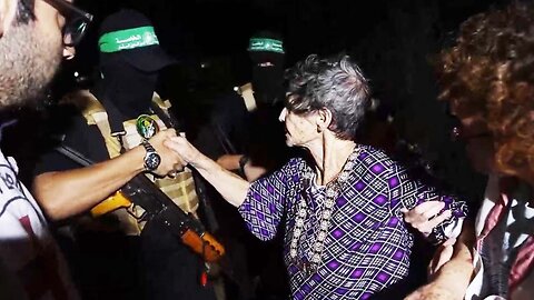 Freed Israeli Hostage Shakes Hands With Hamas Captor