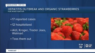 FDA investigating hepatitis A outbreak possibly linked to organic strawberries