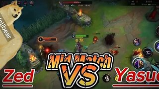 Pugna Suprema: Zed vs. Yasuo en el Medio de la Batalla