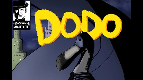 Drawing DoDo, the Action Bird?