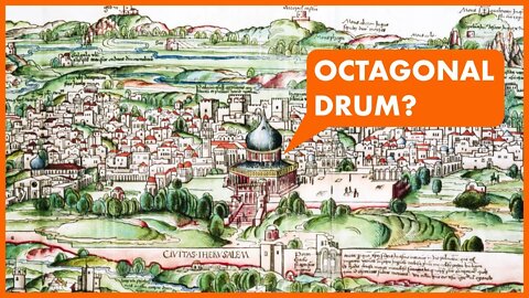 Snippet: Was the Dome of the Rock's drum octagonal?