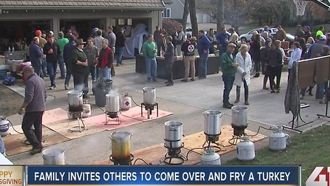 KC family invites others to come fry a turkey