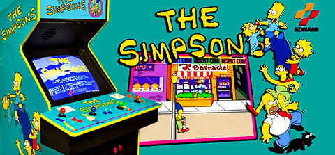 THE SIMPSON ARCADE GAMEPLAY HOMER