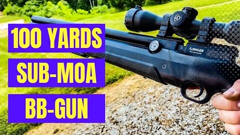 100 YARDS SUB-MOA with a BB-GUN!!!!!