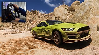 Rebuilding A Ford Mustang Shelby GT500 - Forza Horizon 5 | Thrustmaster TS-PC Racer Gameplay