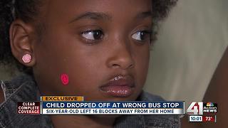 School bus drops first grader off 16 blocks away from home