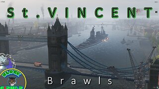 T10 BB St.Vincent in World of Warships | Brawls