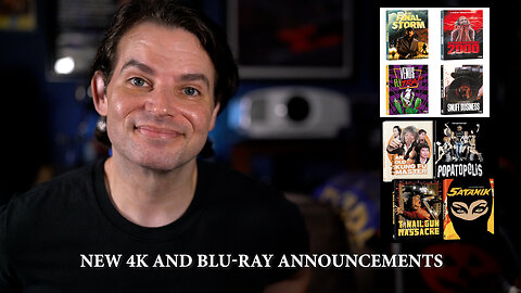 NEWS: 4K and Blu-rays From Massacre Video, Terror Vision, Shout Factory, Kino, Sony, and More!