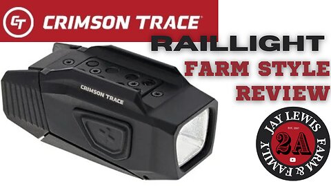 Crimson Trace Raillight Tactical Weapon Light Review