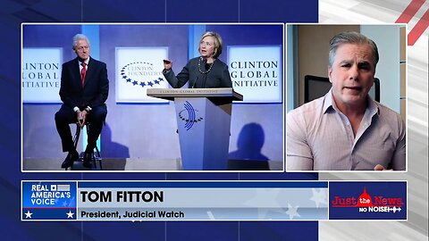 Tom Fitton discusses the Durham report’s chapter on Hillary Clinton’s influence on the FBI probe