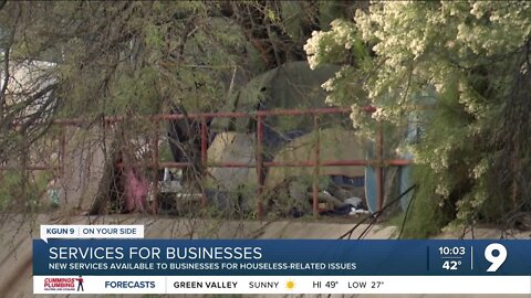 City of Tucson launches program to help businesses with houseless-related issues