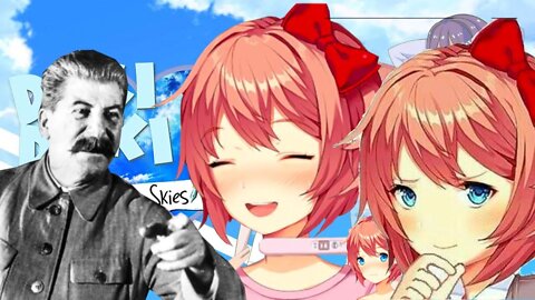 FINALLY GOING DOWN SAYORI ROUTE | DOKI DOKI BLUE SKIES #7