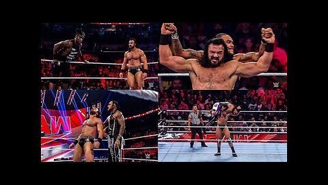 WWE Drew Mcintyre Vs Damian Priest Full Match Highlights Raw 22 January 2024