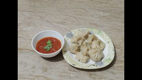 Vegetal momos indian foods