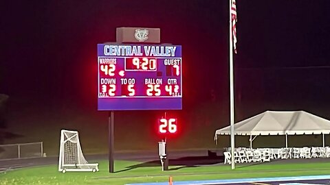 NCTV45 PRESENTS HIGH SCHOOL FOOTBALL CENTRAL VALLEY VS NEW CASTLE FRIDAY SEPT 22 2023