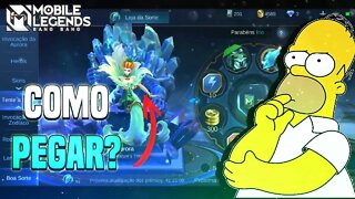 COMO PEGAR O PRÊMIO PRINCIPAL NO BOA SORTE | APRENDENDO A JOGAR MOBILE LEGENDS #5