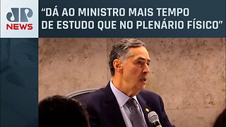 Barroso sobre julgamento de réus dos atos de 08/01: “Plenário virtual não interfere na defesa”