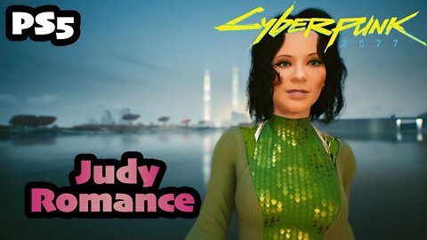 Cyberpunk 2077 | Romance scene of Judy [PS5 1.5 Female V CORPO]