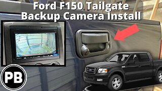 2004 - 2008 Ford F-150 / Mark LT Tailgate Camera Install