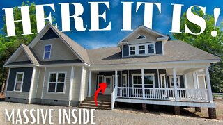 HERE IT IS!! This MASSIVE Modular Home is on ANOTHER LEVEL! | Home Tour