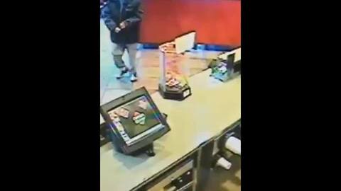 VIDEO: Charity donation box theft in Westland, police search for suspect