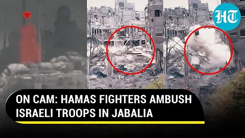 Hamas 'Kills' Israeli Soldiers By Trapping Them Inside Explosive-rigged Building In Jabalia | Watch