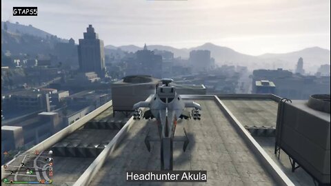 GTAV Online Solo: Headhunter - Akula - $20,500 in 2:35