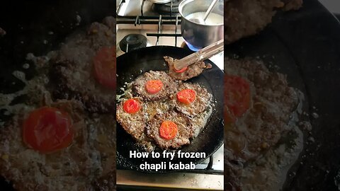 how to Fry frozen chapli kabab | how to fry frozen chapli kabab | mutton minced kabab fry | yummy
