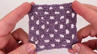 How to crochet Traditional Granny Square for beginners simple tutorial by marifu6a