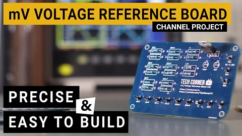 mV Voltage Reference Board ⭐Awesome for low voltage testing!