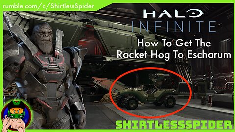 How To Get The Rocket Hog Up To Escharum - Halo Infinite [XsX]