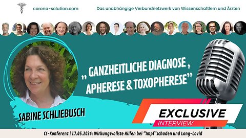 Ganzheitliche Diagnose, Apherese &Toxopherese | Sabine Schliebusch | 17.05.2024