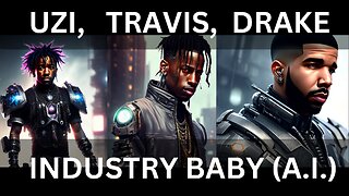 What if Travis Scott, Lil Uzi Vert, and Drake were all on INDUSTRY BABY (A.I.)