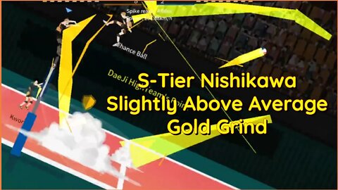 The Spike Volleyball - S-Tier Nishikawa Gold Grind For Jaehyun Skill Up