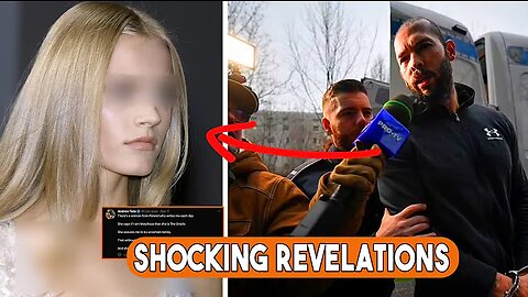 Unknown Girl makes Shocking Confession About Andrew Tate (secret video)