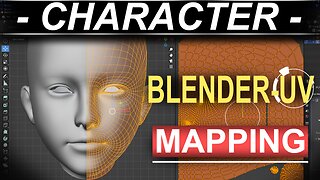 Blender Character Polymodeling & UV Mapping Demonstration (NSFW)