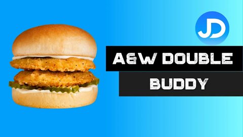 A&W Double Chicken Buddy Burger review