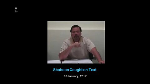 Shaheen Caught on Text
