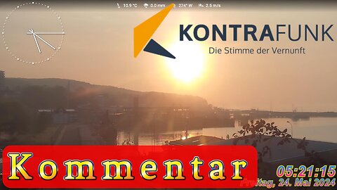 Kontrafunk aktuell vom 24.05.2024 - Der Kommentar Frank Wahlig #news, #habeck, #baerbock