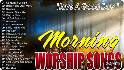 BEST MORNING WORSHIP SONGS WITH LYRICS ✝️ NONSTOP MORNING WORSHIP SONGS WITH LYRICS FOR PRAYER