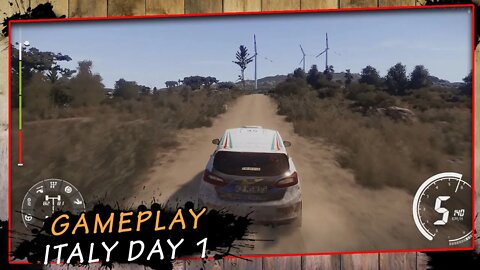 WRC 9, Italy, Day 1 - Gameplay PT-BR #3