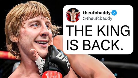 Paddy Pimblett ANNOUNCES His Return To Twitter..