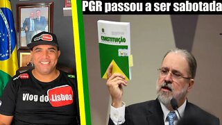 O ALERTA!! AUGUSTO ARAS DIZ QUE PGR PASSOU A SER SABOTADA