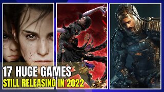 Ranking 17 Most Anticipated Games STILL Releasing In 2022