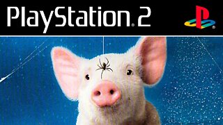 CHARLOTTE'S WEB (PS2) - Gameplay do início do jogo do filme A Menina e o Porquinho! (PT-BR)