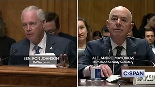 Mayorkas Gets Ripped An Entire New One By Sen. Ron Johnson