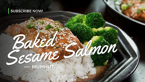 Baked Sesame Salmon | Easy Recipes | Salmon Recipes